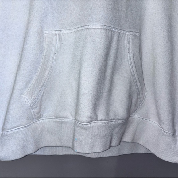 Under ARMOUR Women’s White Lg Loose Fit Hoodie Sweatshirt - Picture 4 of 6